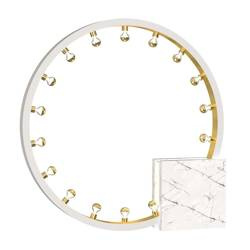 Milagro lampa podłogowa Cassiopeia 19xE14 (załączono) biało/złota MZ5038