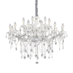 Ideal Lux żyrandol / lampa wisząca Florian 18xE27 chrom 075150