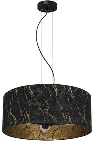 Milagro lampa wisząca Senso 3xE27 czarno/złota MLP7298