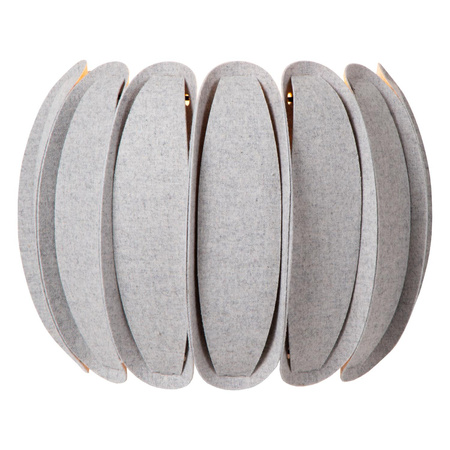 Lucide kinkiet Spencer 1xE27 szary 34245/01/36