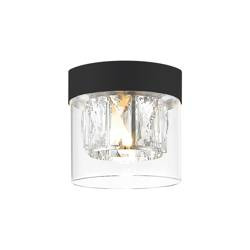 Zuma Line plafon Gem G9 czarny C0389-01A-P7AC
