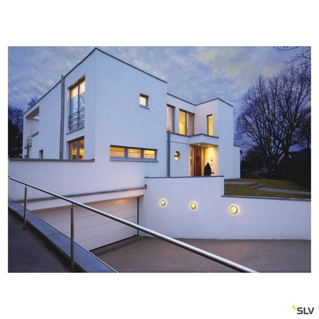 SLV kinkiet zewnętrzny Bulan E14 szary IP44 229072