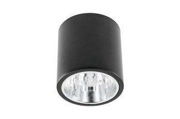 GTV plafon techniczny Drago E27 czarny Ø17,2cm OS-DRAGO18-00