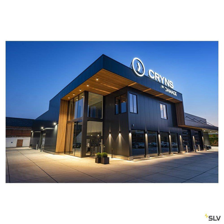 SLV kinkiet zewnętrzny LED Big Theo Wall 29W 2130lm 3000K antracytowy IP44 234515