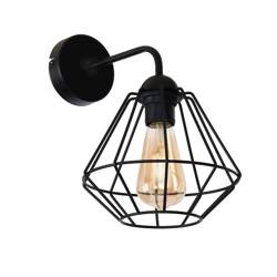 Milagro kinkiet Colin E27 czarny MLP4788