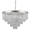 Italux żyrandol / lampa wisząca Verdes 11xE14 srebrny PND-44372-11A-SLVR-BRW
