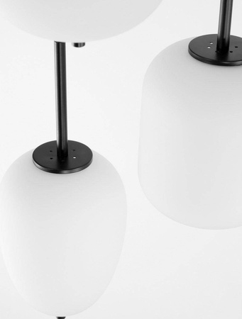 Luces Exclusivas lampa wisząca Marc 3xE14 czarna LE42724