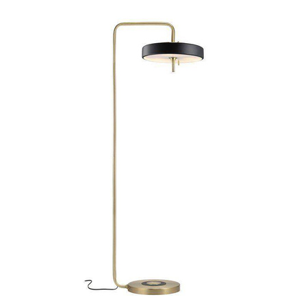 Step Into Design lampa podłogowa Artdeco 3xE14 czarna/złota 162cm MF8872 black