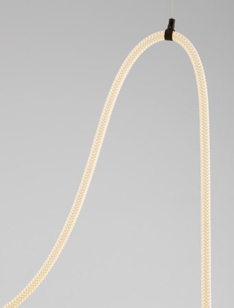 Luces Exclusivas lampa wisząca LED Cura 33W 2499lm 3000K IP20 czarna LE44260