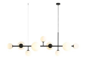 Aldex lampa wisząca Dione 9 5xE14 + 4xE27 czarna 1092N1