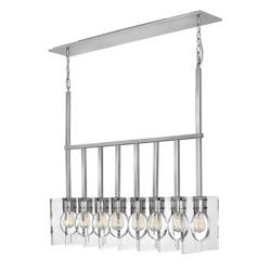 Quintiesse lampa wisząca Ludlow 8xE27 nikiel QN-LUDLOW8-PN