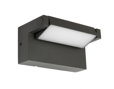 Su-ma kinkiet zewnętrzny LED Rota 10W 720lm 4000K szary IP54 RT-K100