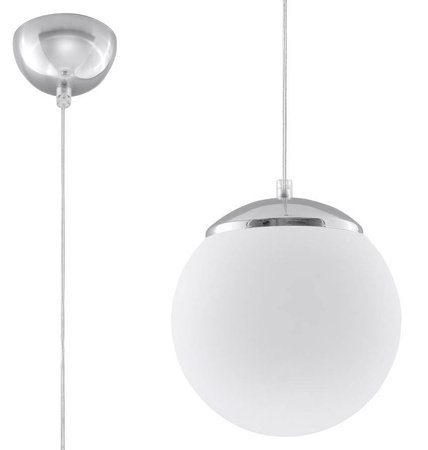Sollux lampa wisząca Ugo 20 E27 biała SL.0263