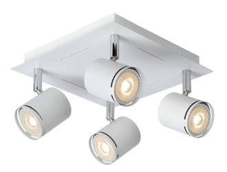 Lucide plafon (reflektorki) Rilou 4xGU10 (załączono LED 5W 320lm 3000K) biały 26994/20/31
