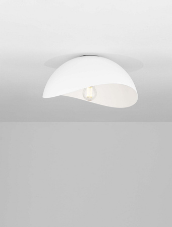 Luces Exclusivas lampa sufitowa LED Guanipa Ø 30 cm E27 1x12W IP20 biała LE44896