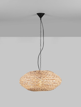 Luces Exclusivas lampa wisząca LED Guardia Ø 60 cm E27 1x12W IP20 naturalna LE44580