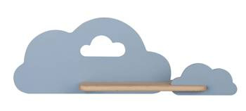 Candellux kinkiet dziecięcy LED z półką IQ Kids Cloud 5W 250lm 4000K niebieski 21-75581