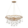 Quintiesse lampa wisząca Laguna 4xE14 złota QN-LAGUNA-4P