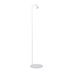 TK Lighting lampa podłogowa Logan GU10 biała 140cm 5484