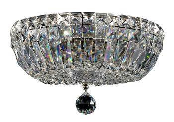 Maytoni plafon Basfor 3xE14 Ø30cm chrom/kryształ DIA100-CL-03-N