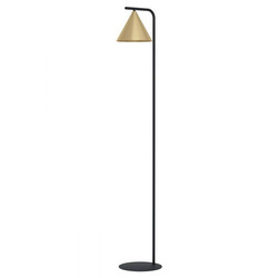 Eglo lampa podłogowa Narices E27 czarno/złota 162cm 99594