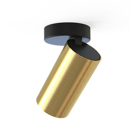 Nowodvorski kinkiet (reflektorek) Mono GU10 czarno/mosiężny 7778