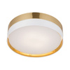 TK Lighting plafon Hilton 4xE27 biało/złoty 4773