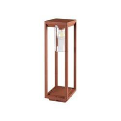 Kanlux lampa stojąca zewnętrzna z czujnikiem ruchu Vimo E27 brązowa IP44 34987