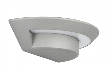 Su-ma kinkiet zewnętrzny LED UFO 7W 395lm 4100K srebrny IP54 1880S