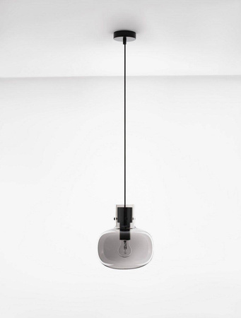 Luces Exclusivas lampa wisząca Padre Ε27 czarna LE42629