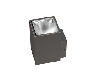 Azzardo kinkiet zewnętrzny LED Roland SQ 9W 800lm 3000K szary IP65 AZ5229