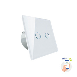 Spectrum SMART podwójny włącznik ścienny WiFi WOJ+05416