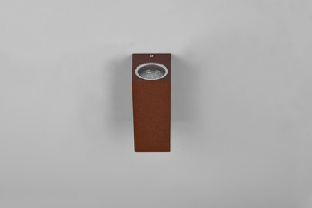 Trio kinkiet zewnętrzny Roya 2xGU10 rdzawy IP44 204269224