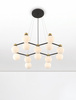 Luces Exclusivas lampa wisząca LED Caminos Ø 73 cm G9 14x5W IP20 czarno/złota LE44544