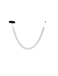 Luces Exclusivas lampa wisząca LED Chepen ściemnialna 91W 6659lm 3000K IP20 czarna LE44424