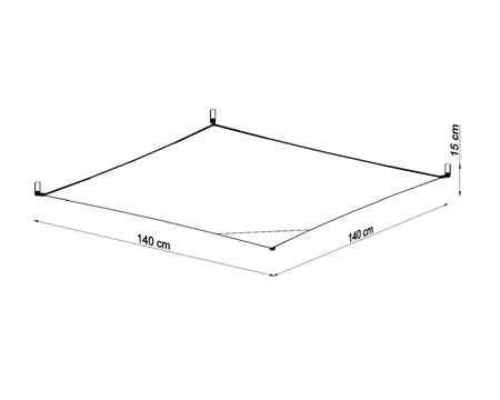 Sollux plafon Luna 4 6xG13 (załączono LED 9W 1080lm 3000K) biały SL.0740