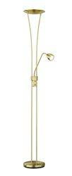 Trio lampa podłogowa LED Arizona 20W 2000lm 3000K mosiężna 180cm 426410208
