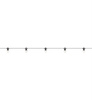 Markslojd girlanda LED Garden 24 10x(0,24W 25lm 3000K) 2,4W 250lm czarna IP44 107292