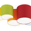 TK Lighting plafon Mona Kids 5xE27 wielokolorowy 3277