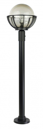 Su-ma lampa stojąca zewnętrzna Kule z koszykiem 250 E27 czarna/patyna 130cm IP43 K 5002/1/KPO 250 FU