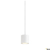 SLV lampa wisząca LED Oculus 11W 780lm 2000/3000K 100° ściemnialna biała Ø9cm 1004673