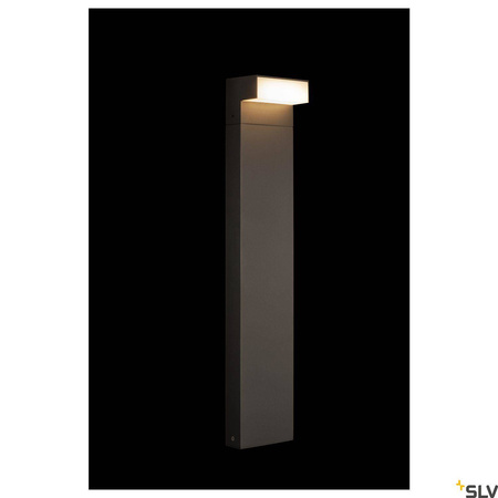 SLV lampa stojąca zewnętrzna LED L-Line out 80 7W 530lm 3000/4000K antracytowa 80cm IP65 1003538