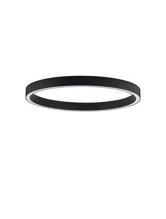 Luces Exclusivas lampa sufitowa LED Milpa ściemnialna Ø 100 cm 60W 3389lm 3000K IP20 czarna LE43279