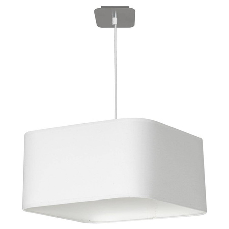 Milagro lampa wisząca Napoli E27 biała/chrom ML6361