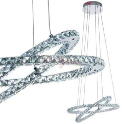 Eglo lampa wisząca LED Varrazo 29,6W 3500lm 4000K chrom 31667