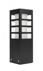 Su-ma lampa stojąca zewnętrzna Rado E27 czarna 25cm IP54 RADO III 3 BL