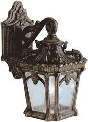 Elstead kinkiet zewnętrzny Tournai E27 szaro/brązowy IP44 KL-TOURNAI2-S