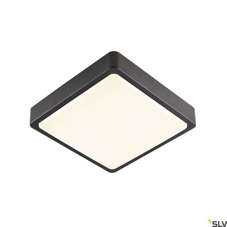 SLV plafony łazienkowy LED Ainos 18W 1300lm 3000/4000K antracytowy IP65 1003452