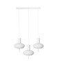 Ummo lampa wisząca potrójna Torni A3L 3xE27 biała TOL311P0