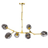 Step Into Design żyrandol / lampa wisząca Modern Orchid 6 6xE27 złota ST-1232-6 GOLD
